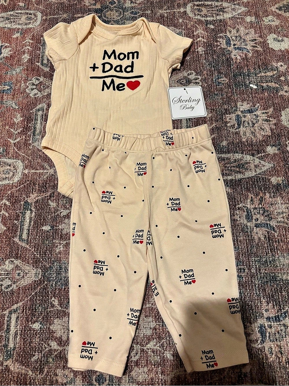 Sterling Baby 9M Pajama Set NWT